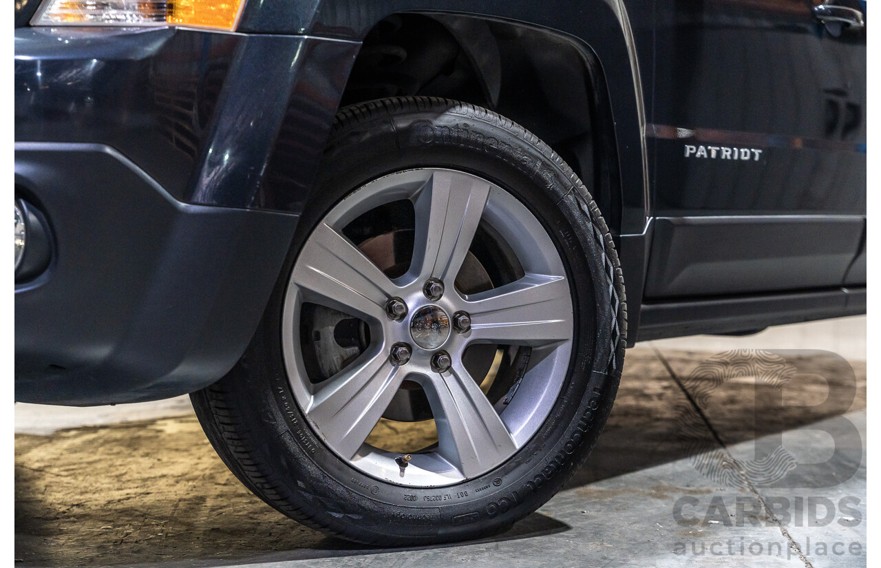 6/2014 Jeep Patriot Limited (4x4) MK MY14 4d Wagon Metallic Grey 2.4L