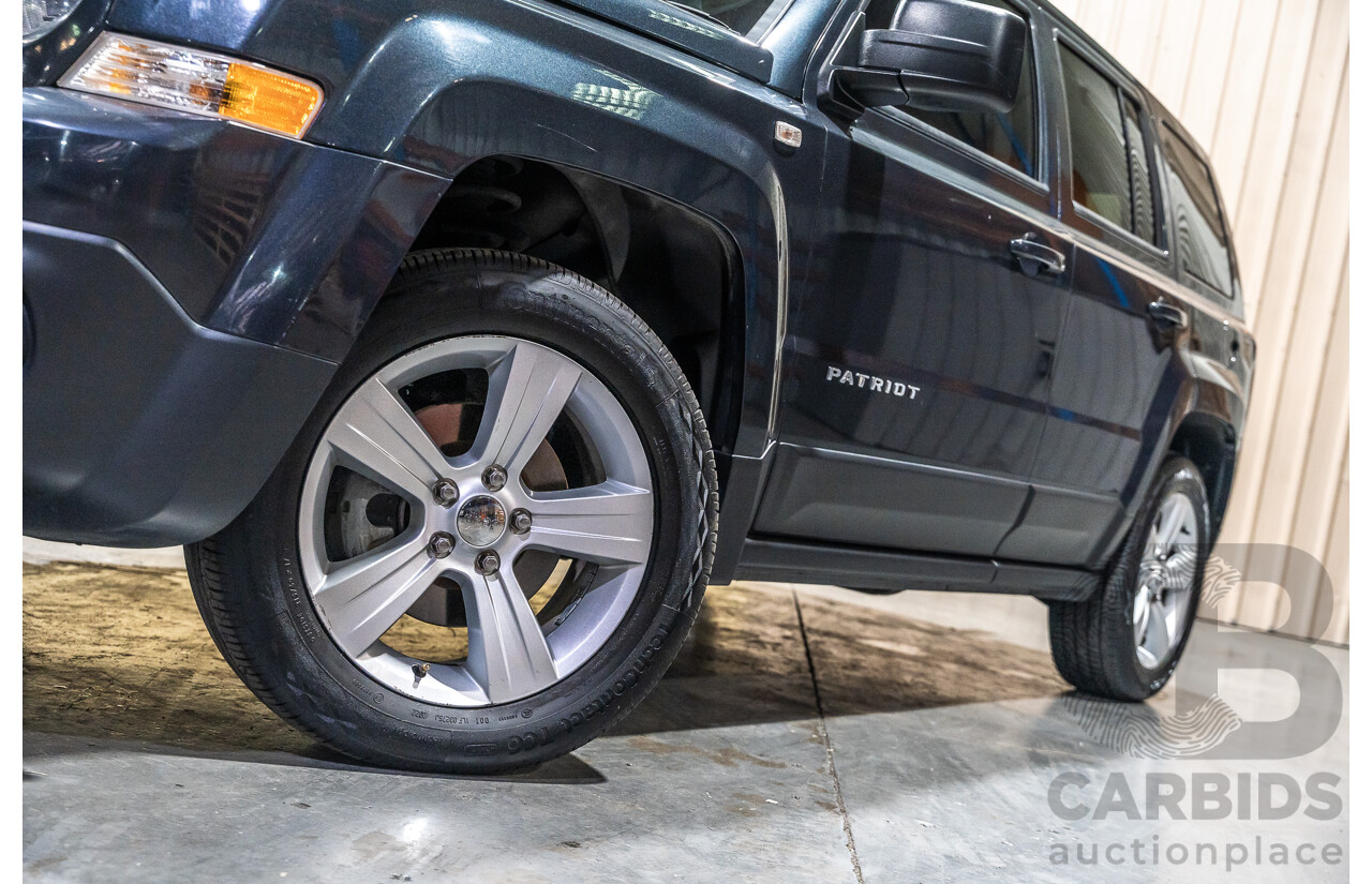6/2014 Jeep Patriot Limited (4x4) MK MY14 4d Wagon Metallic Grey 2.4L