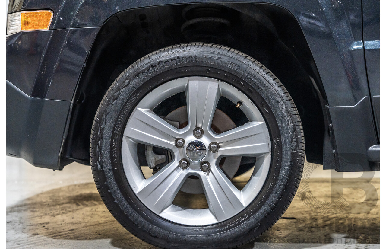 6/2014 Jeep Patriot Limited (4x4) MK MY14 4d Wagon Metallic Grey 2.4L