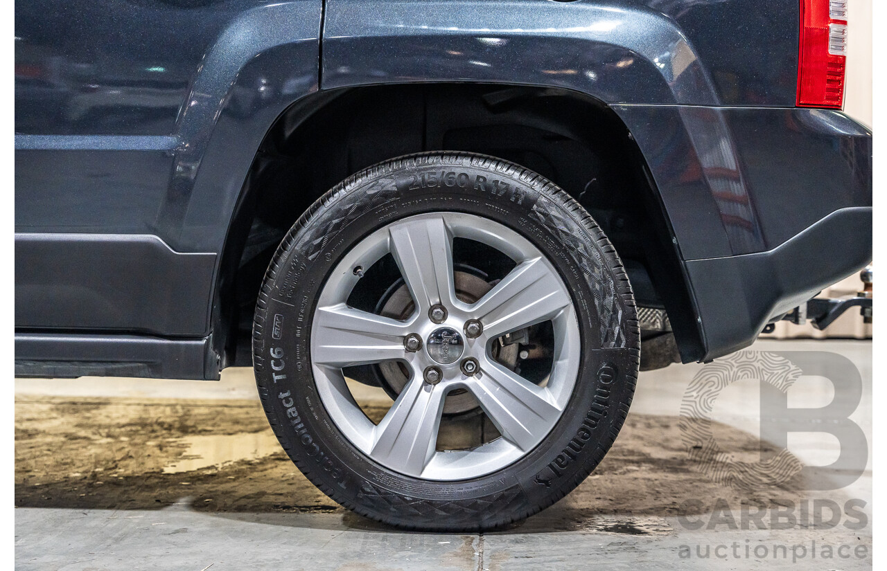 6/2014 Jeep Patriot Limited (4x4) MK MY14 4d Wagon Metallic Grey 2.4L