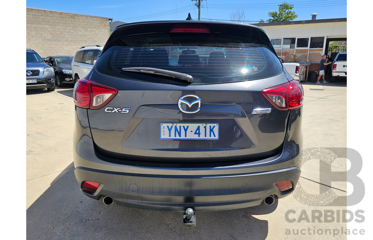 8/2015 Mazda Cx-5 MAXX (4x2) 4d Wagon Blue 2.0L
