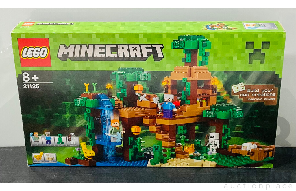 Retired Lego Set, Minecraft Set, 21125 in Original Box