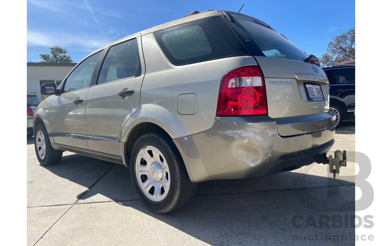 01/06 Ford Territory TX (RWD) RWD SY 4D Wagon Beige 4.0L
