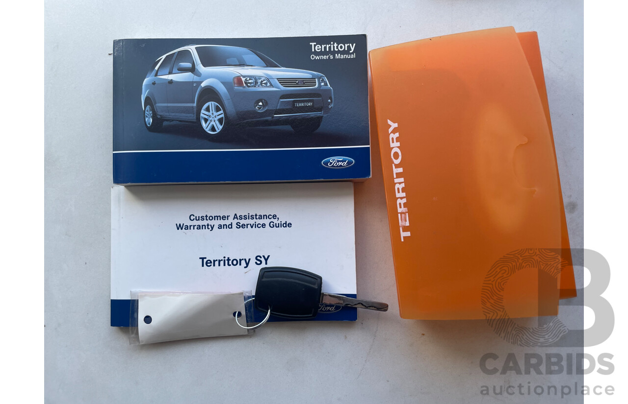 01/06 Ford Territory TX (RWD) RWD SY 4D Wagon Beige 4.0L