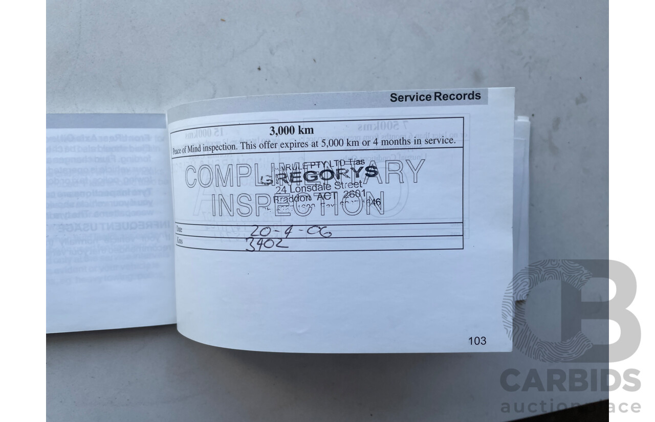 01/06 Ford Territory TX (RWD) RWD SY 4D Wagon Beige 4.0L