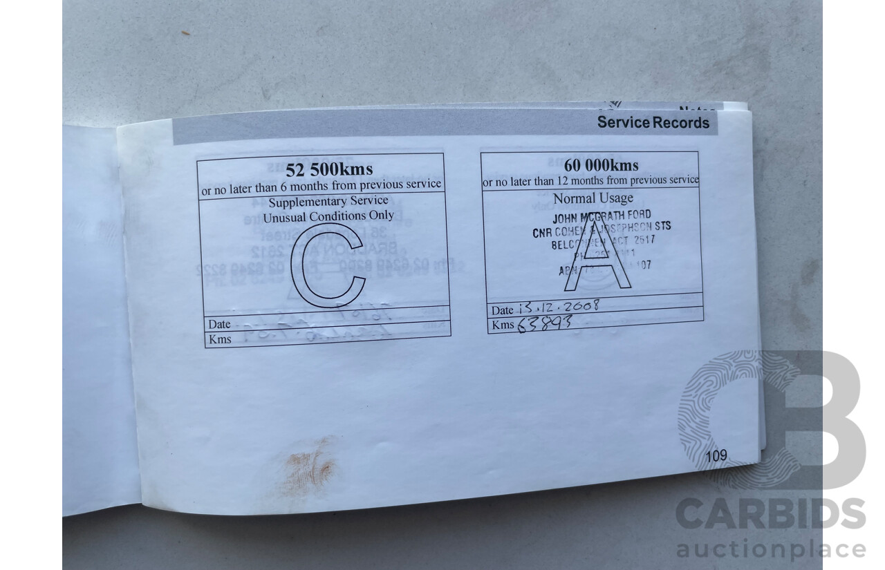 01/06 Ford Territory TX (RWD) RWD SY 4D Wagon Beige 4.0L