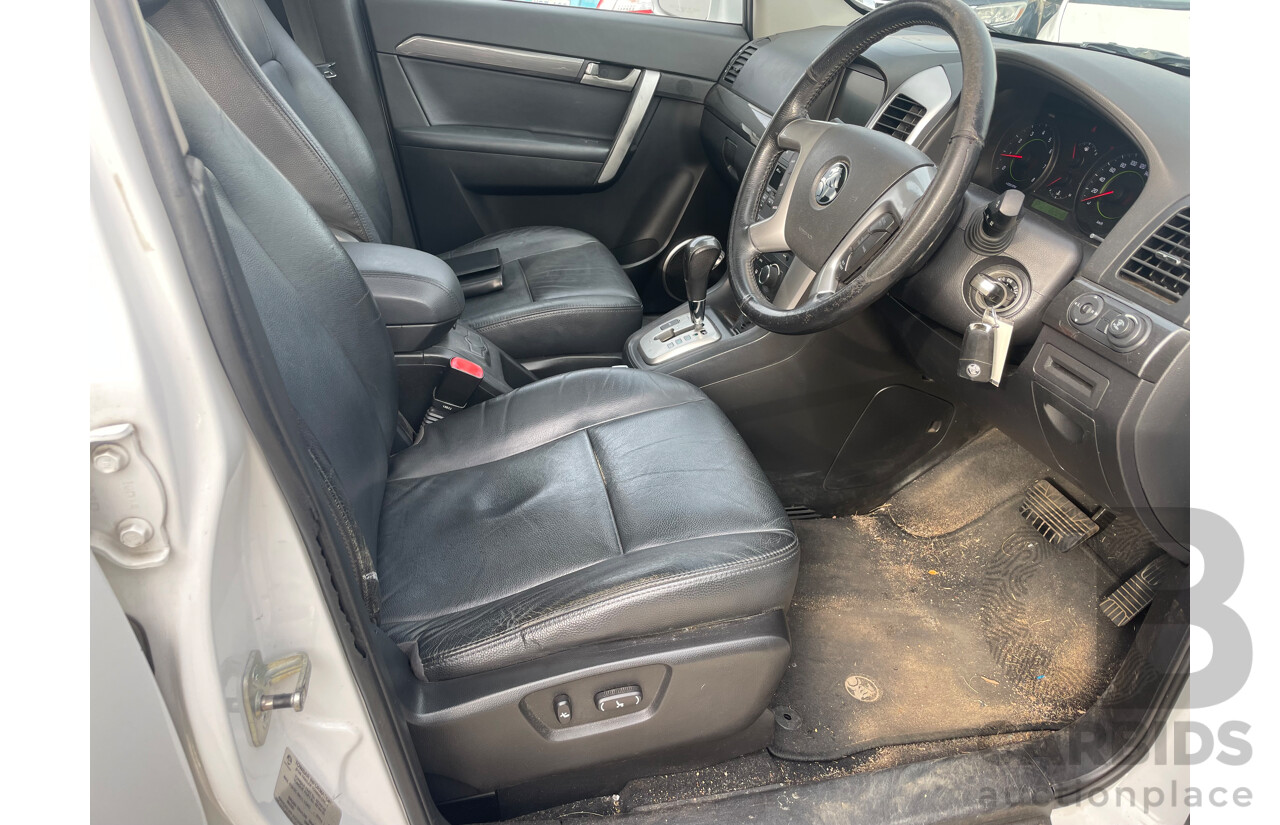 6/2010 Holden Captiva LX (4x4) CG MY10 4d Wagon White 3.2L