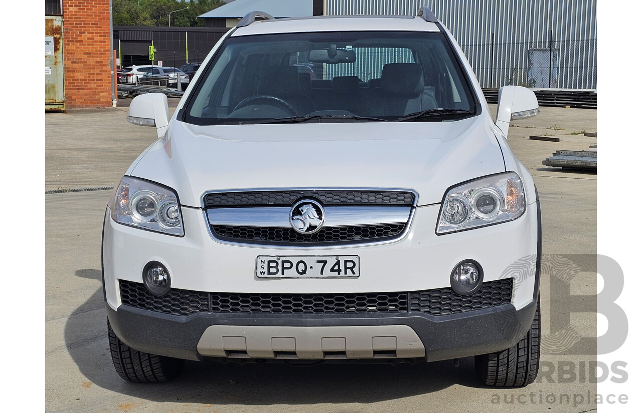6/2010 Holden Captiva LX (4x4) CG MY10 4d Wagon White 3.2L