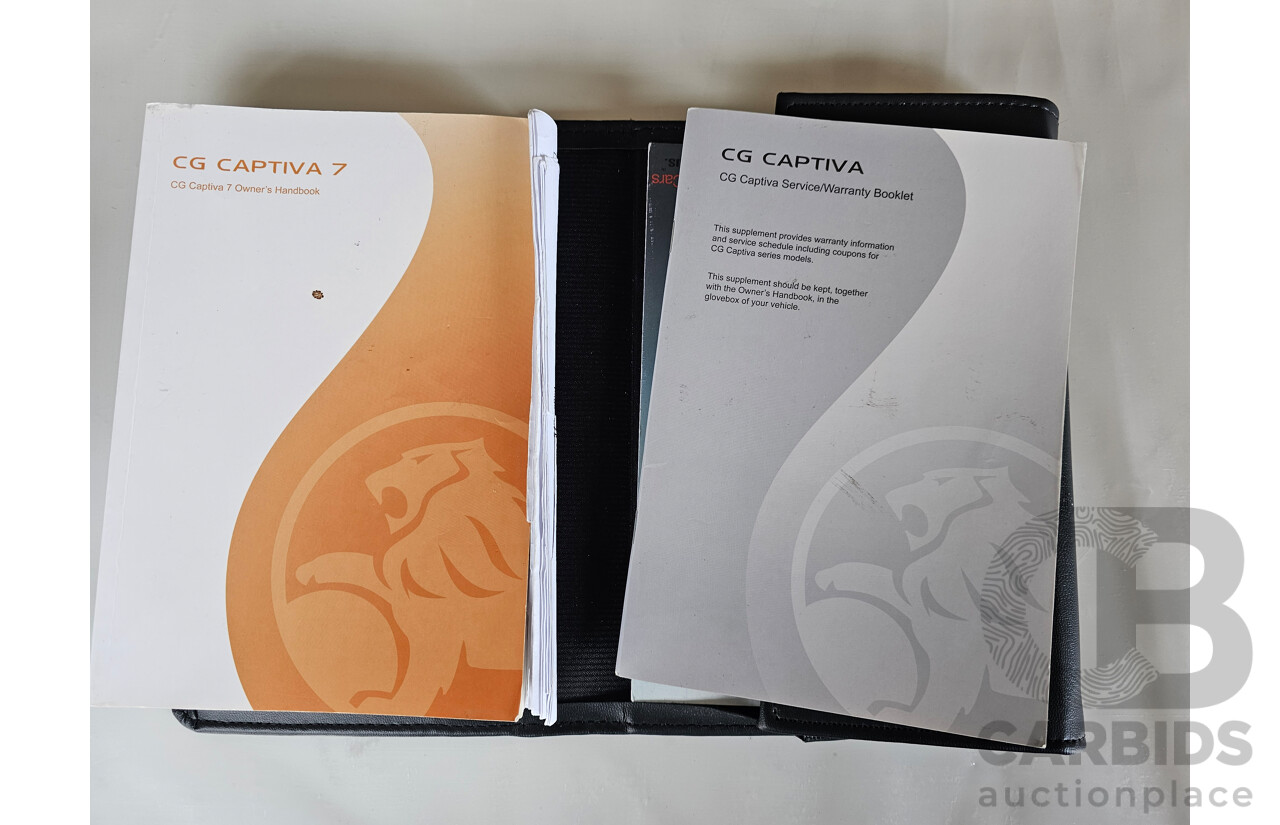 6/2010 Holden Captiva LX (4x4) CG MY10 4d Wagon White 3.2L