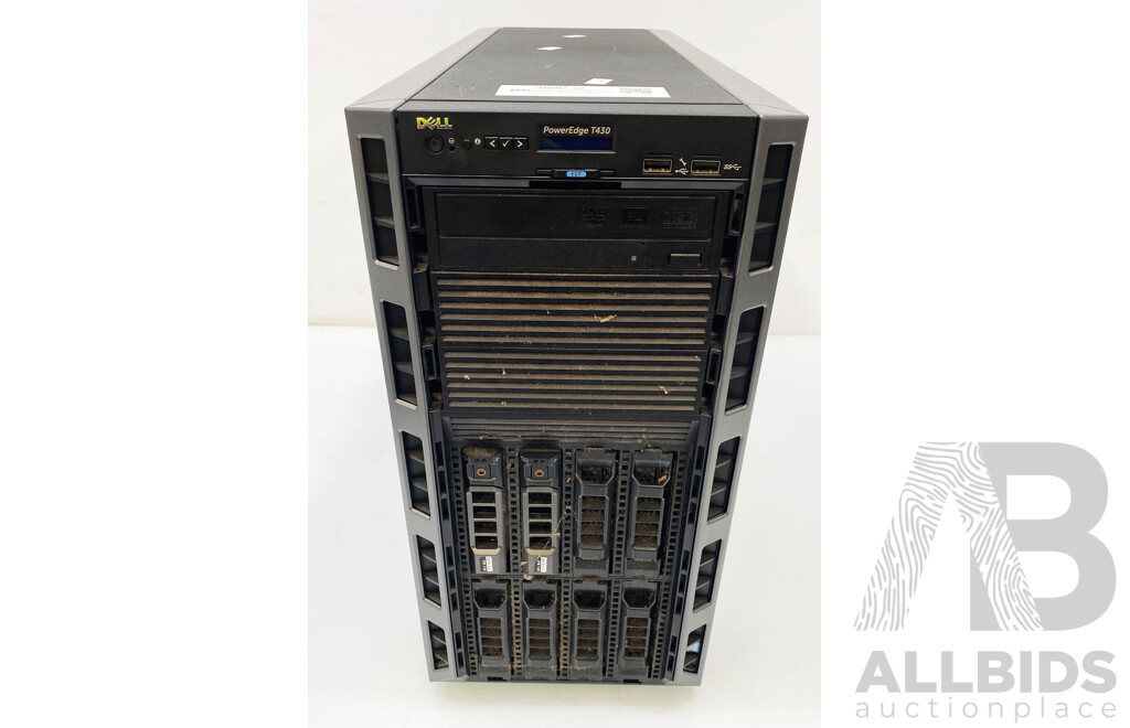 Dell PowerEdge T430 Dual Intel Xeon (E5-2620 V4) 2.10GHz-3.00GHz 8-Core CPU Workstation W/ 64GB DDR4