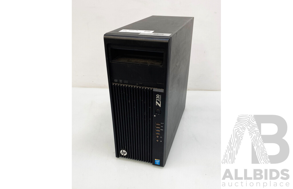 HP Z230 Intel Xeon (E3-1230 V3) 3.30GHz-3.70GHz 4-Core CPU Workstation W/ 16GB DDR3
