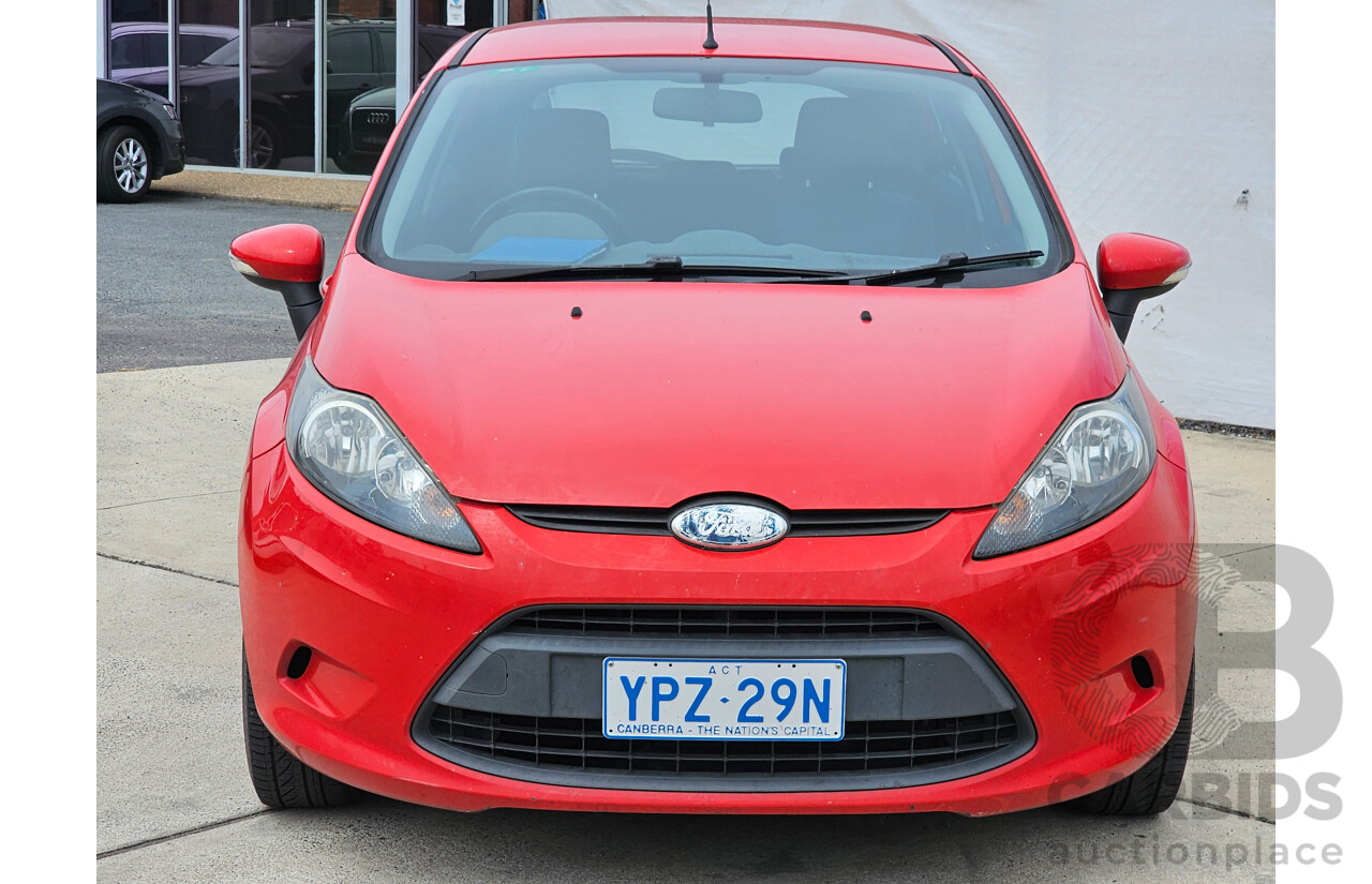 11/2009 Ford Fiesta Econetic WS 5d Hatchback Red 1.6L