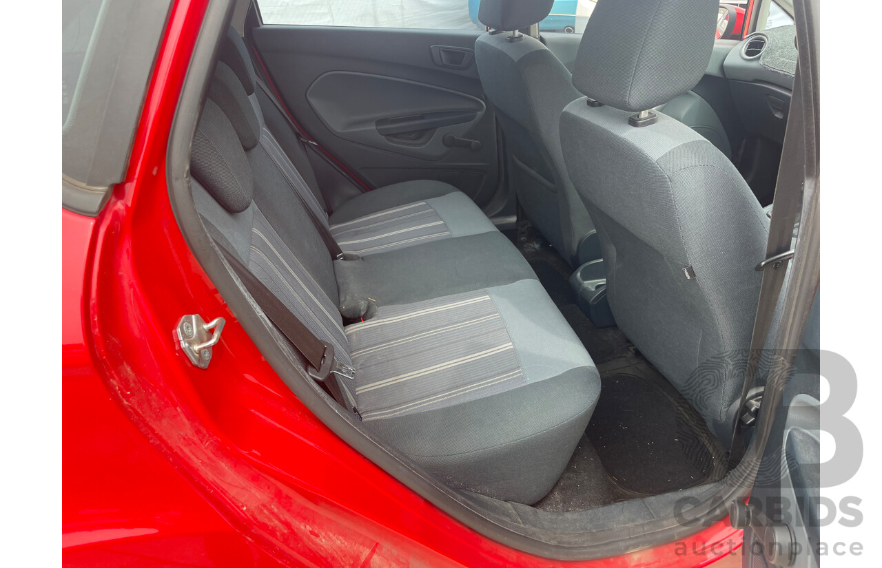 11/2009 Ford Fiesta Econetic WS 5d Hatchback Red 1.6L