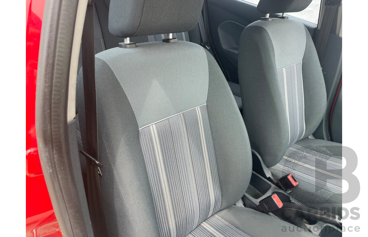 11/2009 Ford Fiesta Econetic WS 5d Hatchback Red 1.6L