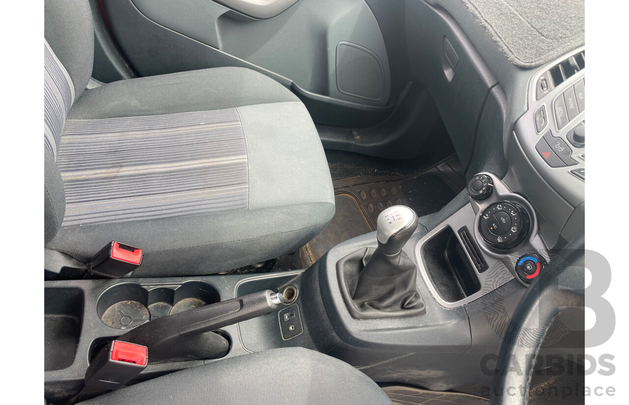 11/2009 Ford Fiesta Econetic WS 5d Hatchback Red 1.6L