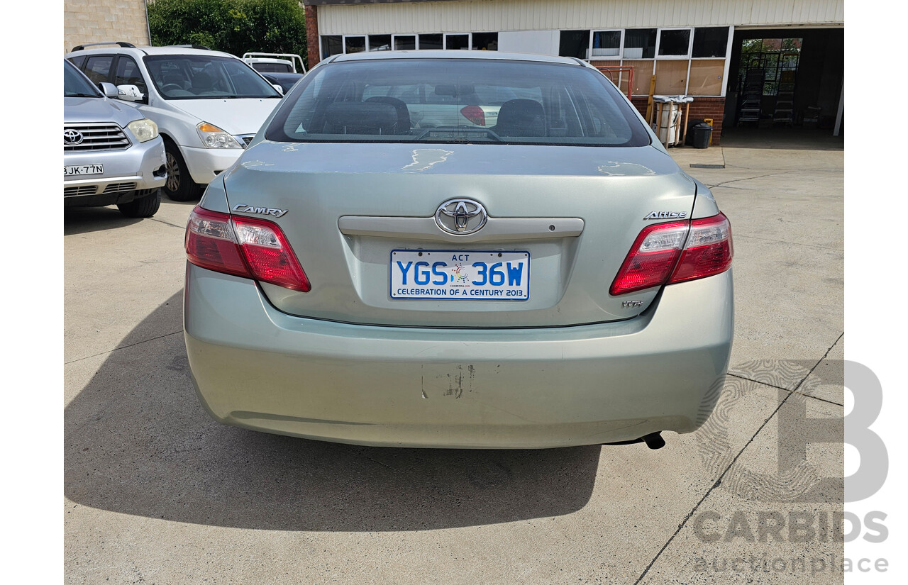 4/2008 Toyota Camry Altise ACV40R 07 UPGRADE 4d Sedan Silver 2.4L