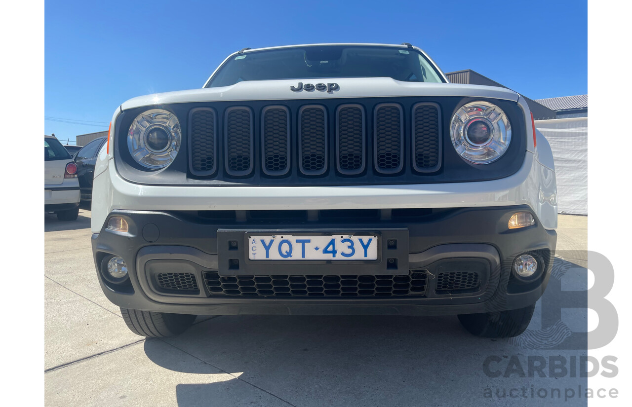 03/16 Jeep Renegade TRAILHAWK AWD BU 4D Wagon White 2.4L