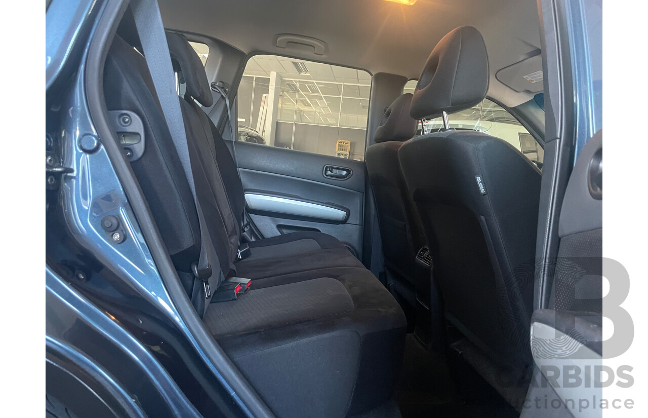 10/13 Nissan X-Trail ST (FWD) FWD T31 SERIES 5 4D Wagon Blue 2.0L