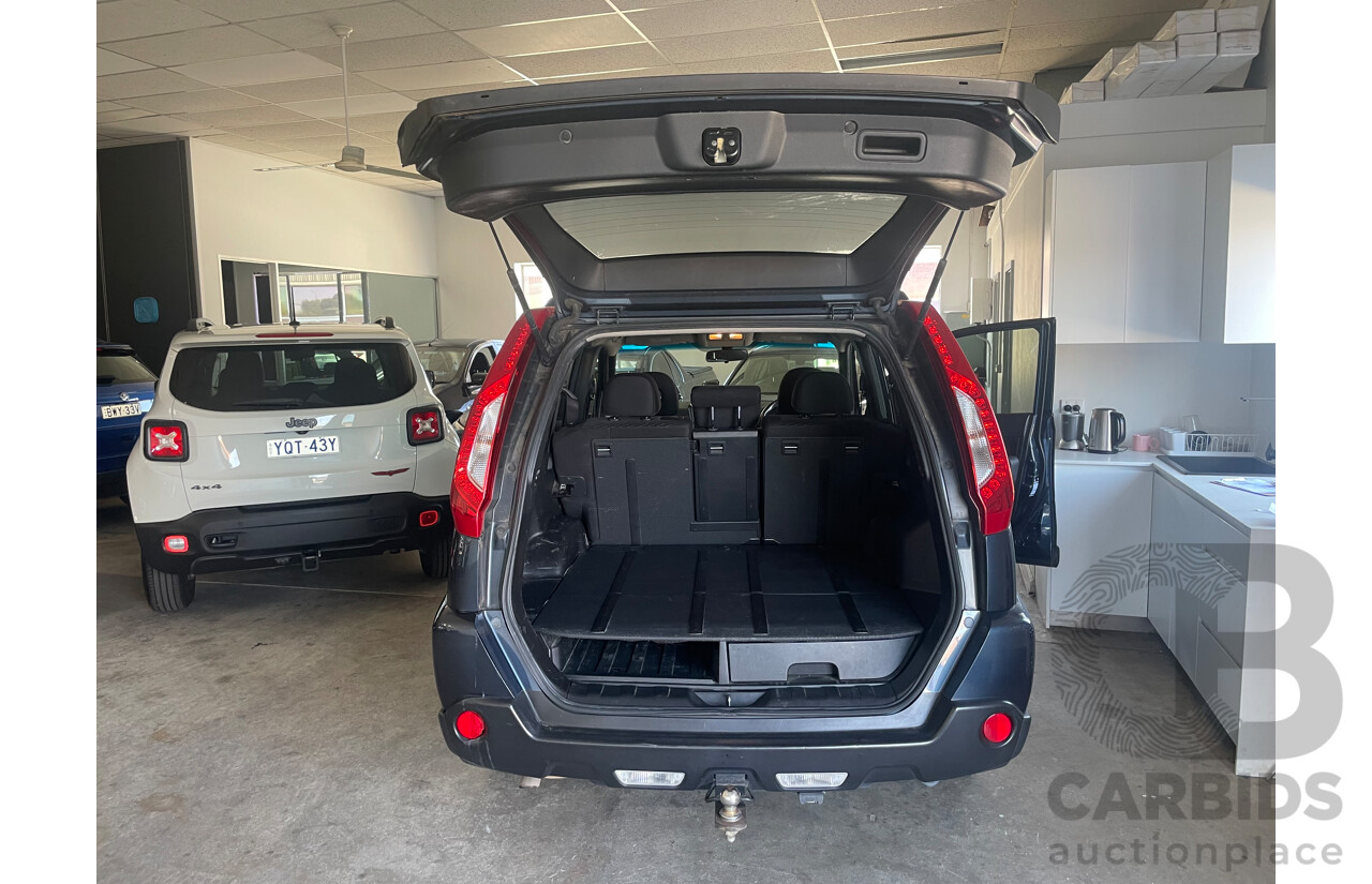 10/13 Nissan X-Trail ST (FWD) FWD T31 SERIES 5 4D Wagon Blue 2.0L