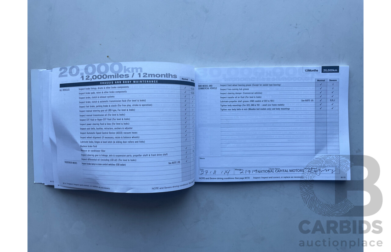 10/13 Nissan X-Trail ST (FWD) FWD T31 SERIES 5 4D Wagon Blue 2.0L