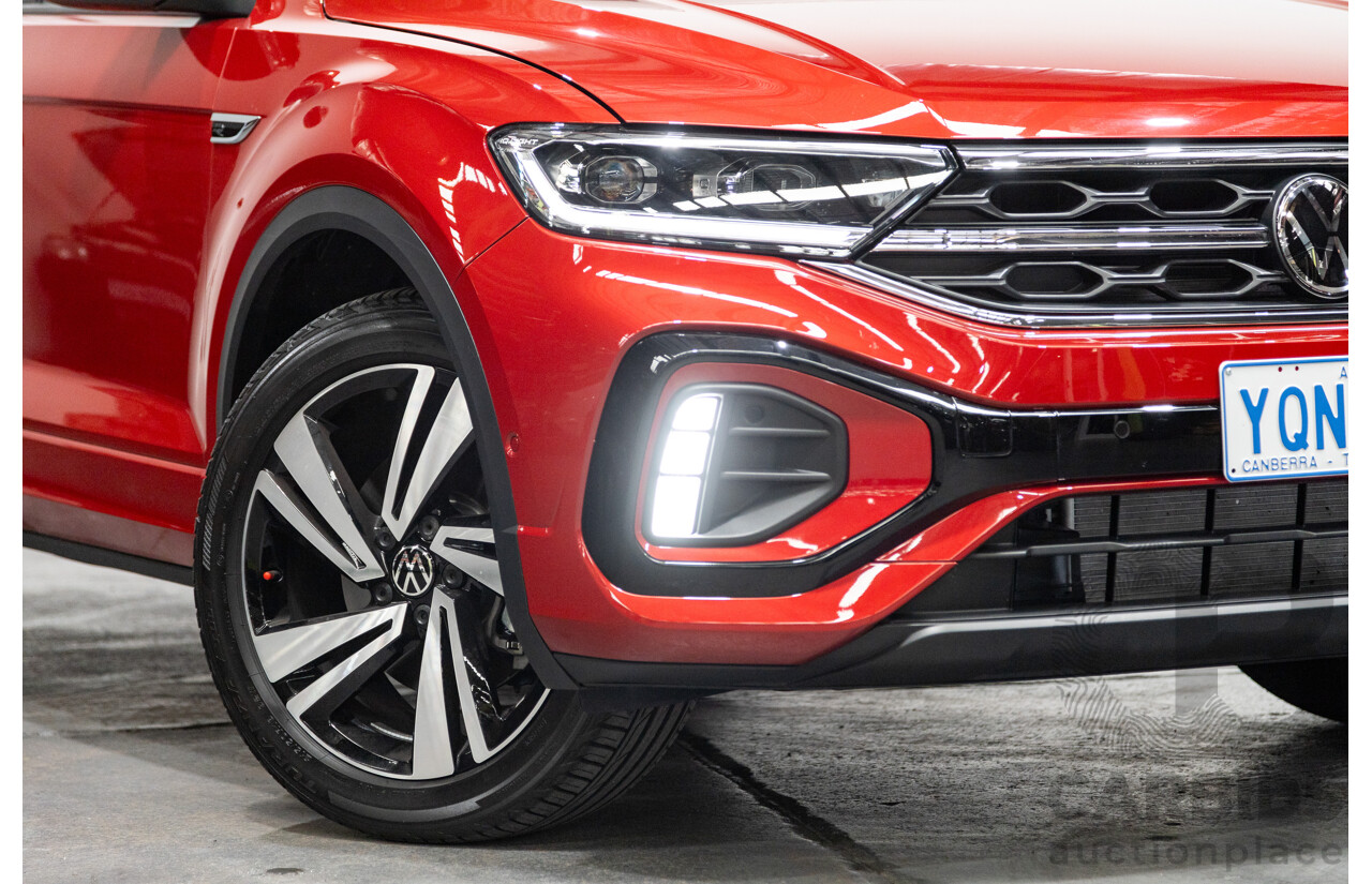 02/2023 Volkswagen T-Roc 140TSI R-Line (AWD) D1 MY23 Update 4D Wagon Kings Red Turbo 2.0L