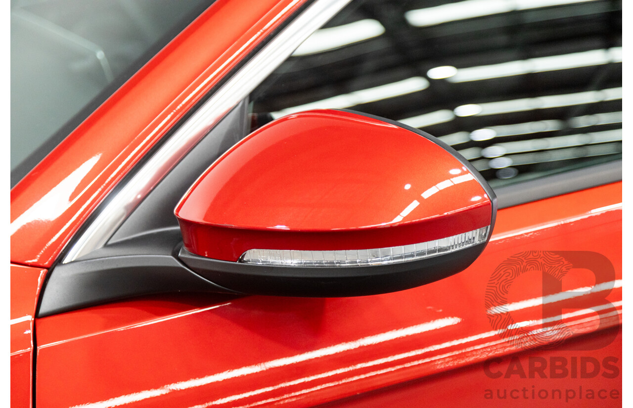 02/2023 Volkswagen T-Roc 140TSI R-Line (AWD) D1 MY23 Update 4D Wagon Kings Red Turbo 2.0L