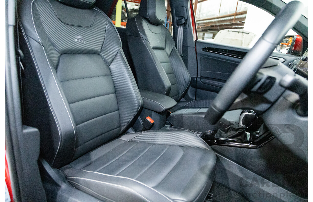 02/2023 Volkswagen T-Roc 140TSI R-Line (AWD) D1 MY23 Update 4D Wagon Kings Red Turbo 2.0L