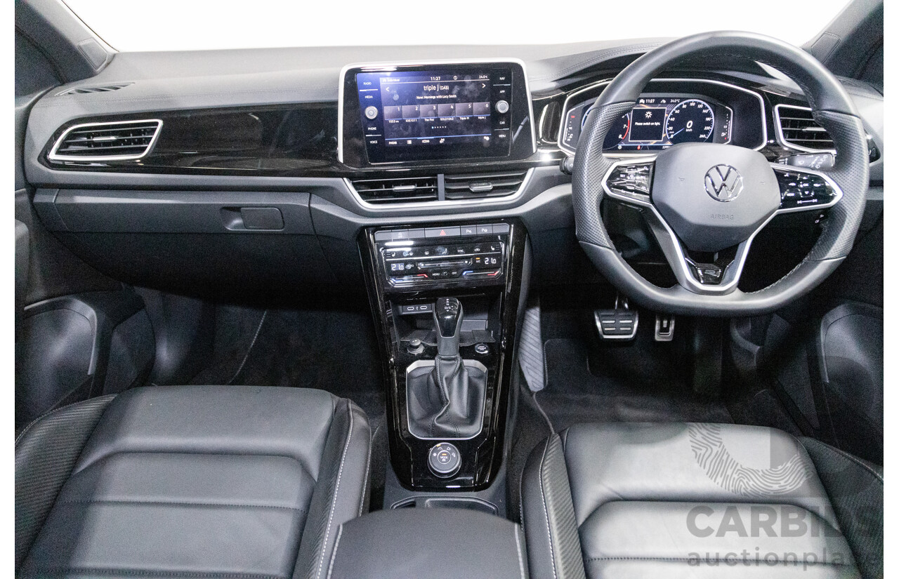 02/2023 Volkswagen T-Roc 140TSI R-Line (AWD) D1 MY23 Update 4D Wagon Kings Red Turbo 2.0L