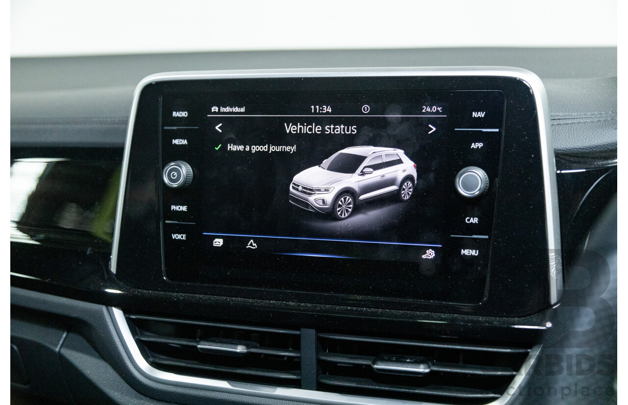 02/2023 Volkswagen T-Roc 140TSI R-Line (AWD) D1 MY23 Update 4D Wagon Kings Red Turbo 2.0L