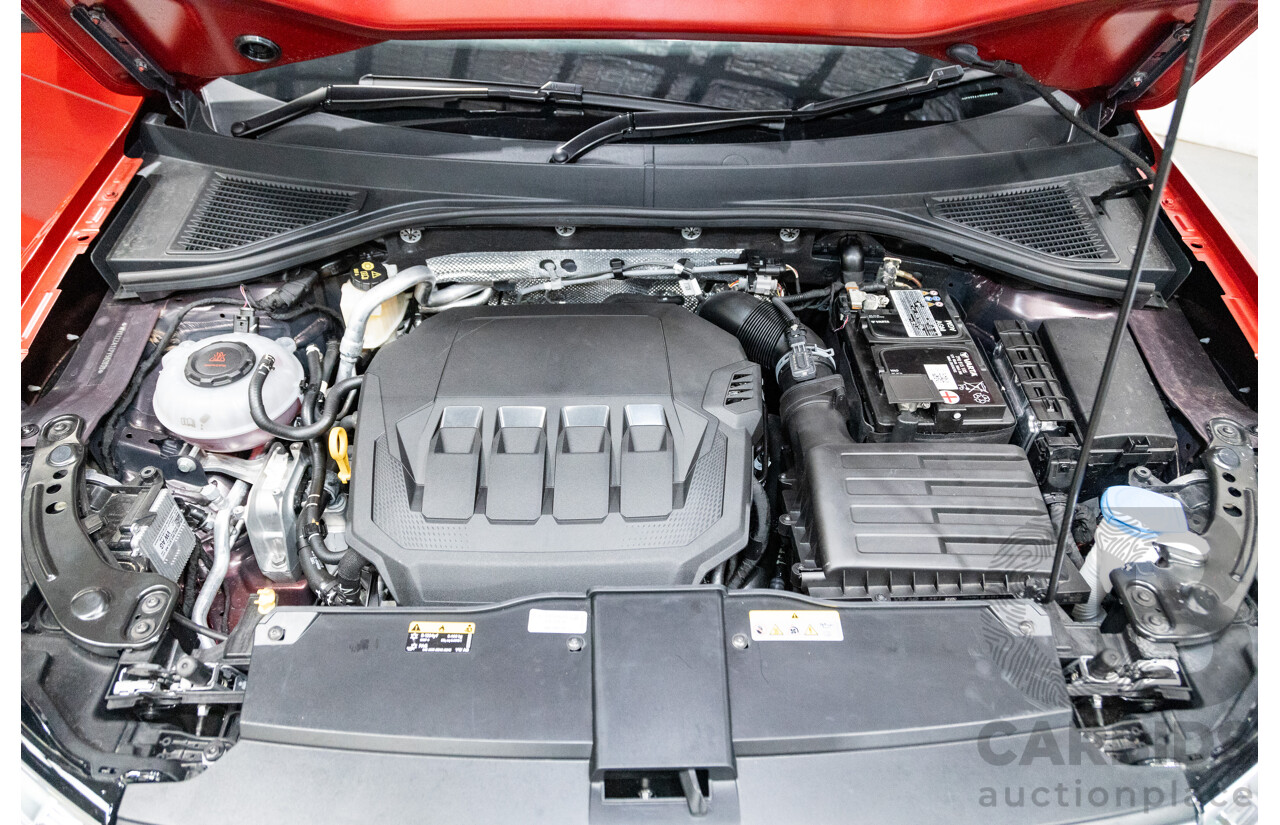 02/2023 Volkswagen T-Roc 140TSI R-Line (AWD) D1 MY23 Update 4D Wagon Kings Red Turbo 2.0L