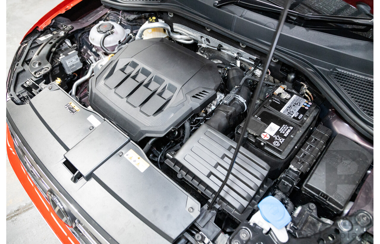 02/2023 Volkswagen T-Roc 140TSI R-Line (AWD) D1 MY23 Update 4D Wagon Kings Red Turbo 2.0L