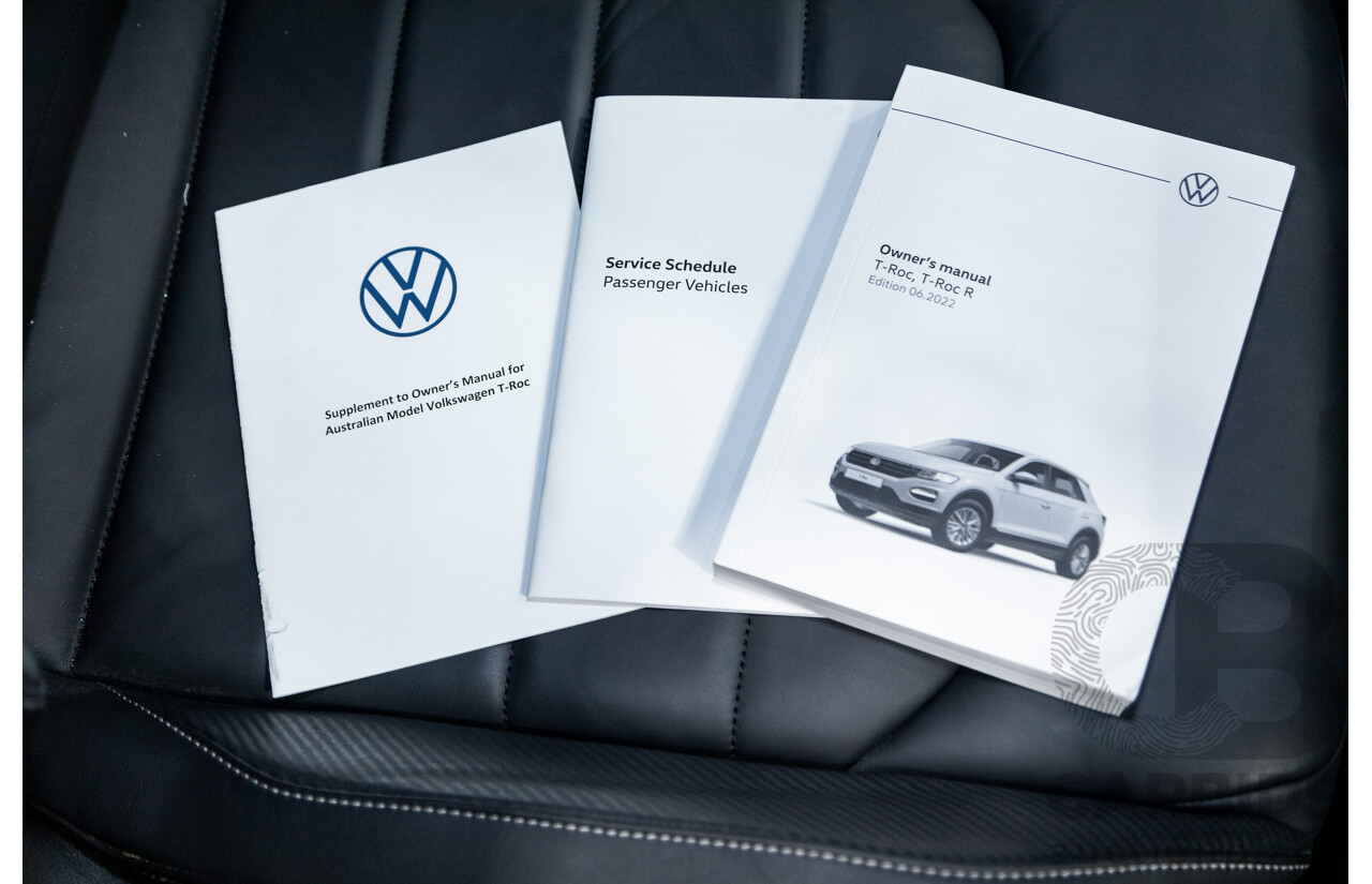 02/2023 Volkswagen T-Roc 140TSI R-Line (AWD) D1 MY23 Update 4D Wagon Kings Red Turbo 2.0L