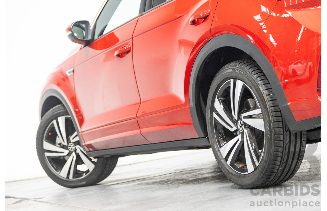 02/2023 Volkswagen T-Roc 140TSI R-Line (AWD) D1 MY23 Update 4D Wagon Kings Red Turbo 2.0L