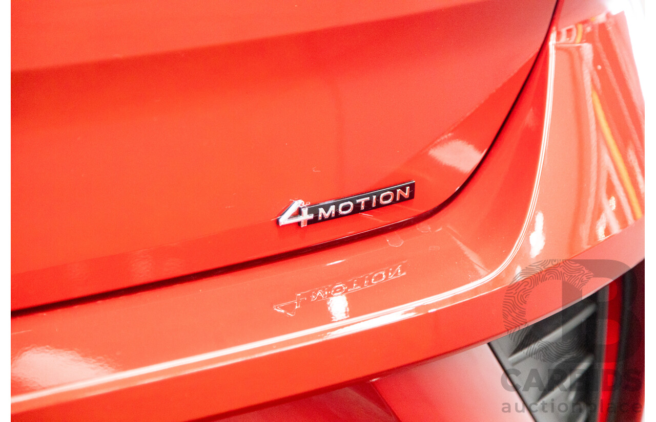 02/2023 Volkswagen T-Roc 140TSI R-Line (AWD) D1 MY23 Update 4D Wagon Kings Red Turbo 2.0L