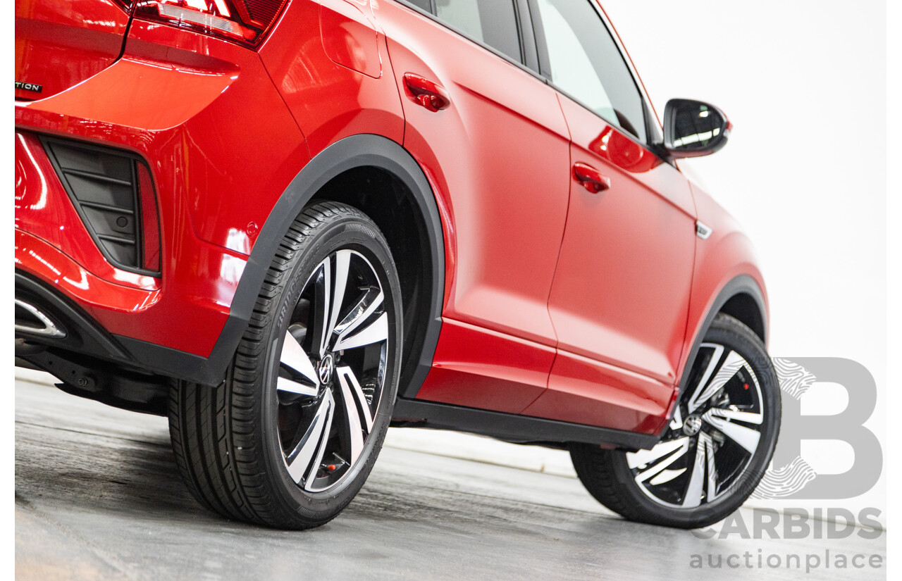 02/2023 Volkswagen T-Roc 140TSI R-Line (AWD) D1 MY23 Update 4D Wagon Kings Red Turbo 2.0L