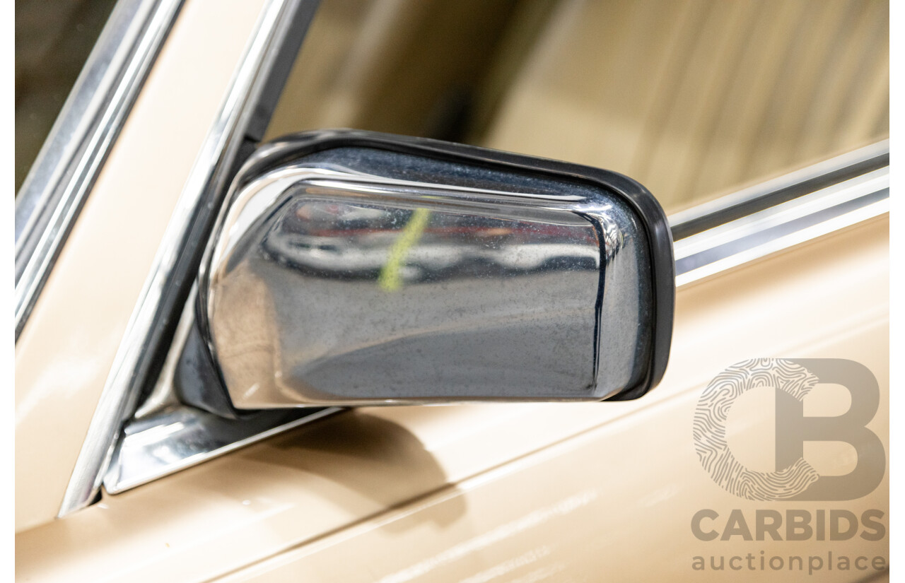 10/1983 Mercedes Benz 380 SL 2d Convertible Champagne Metallic V8 3.8L