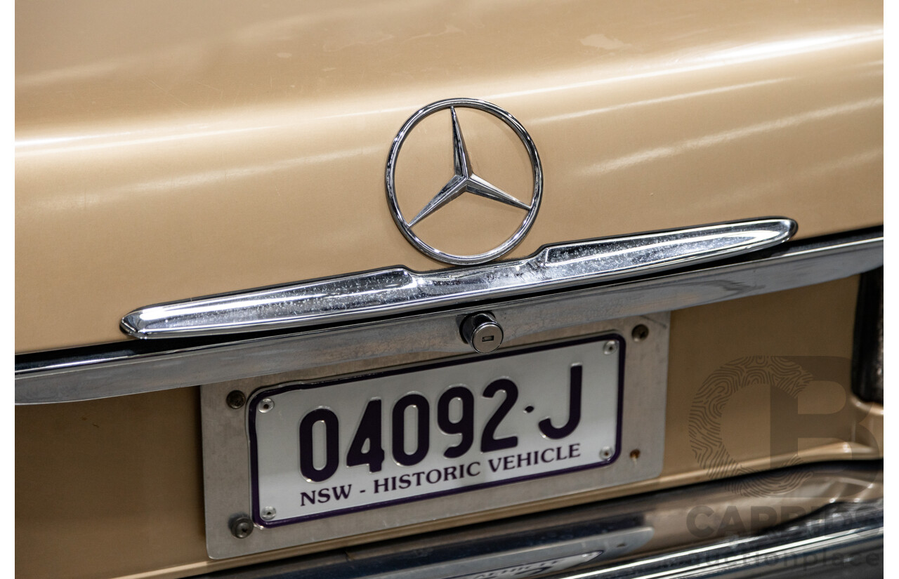 10/1983 Mercedes Benz 380 SL 2d Convertible Champagne Metallic V8 3.8L