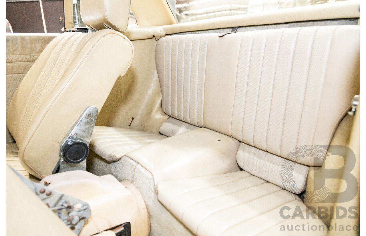 10/1983 Mercedes Benz 380 SL 2d Convertible Champagne Metallic V8 3.8L