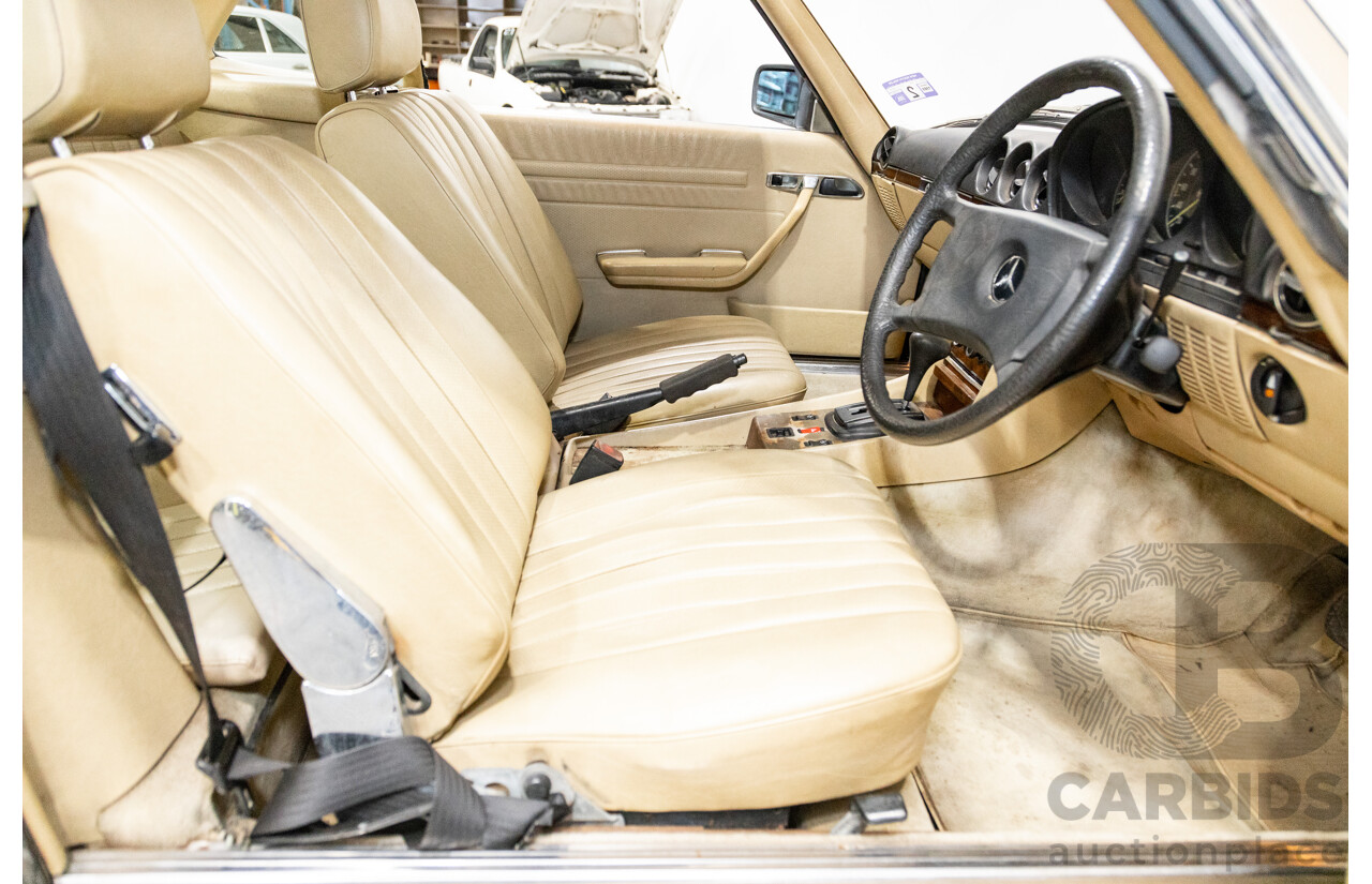 10/1983 Mercedes Benz 380 SL 2d Convertible Champagne Metallic V8 3.8L