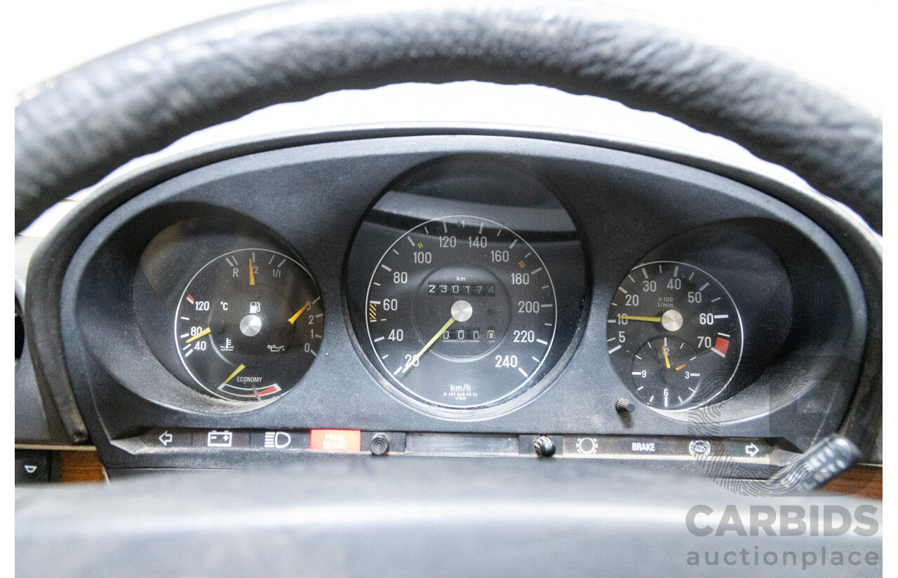 10/1983 Mercedes Benz 380 SL 2d Convertible Champagne Metallic V8 3.8L