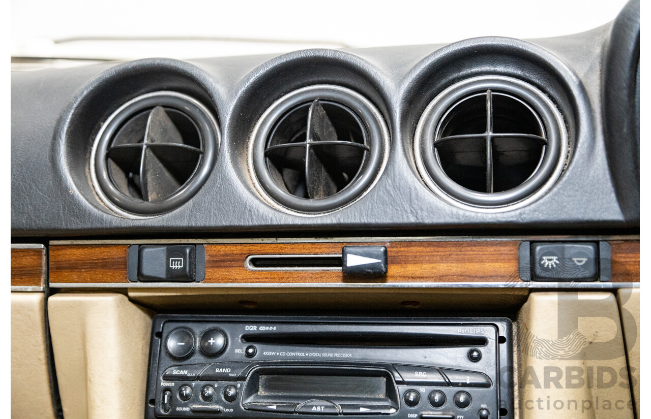 10/1983 Mercedes Benz 380 SL 2d Convertible Champagne Metallic V8 3.8L