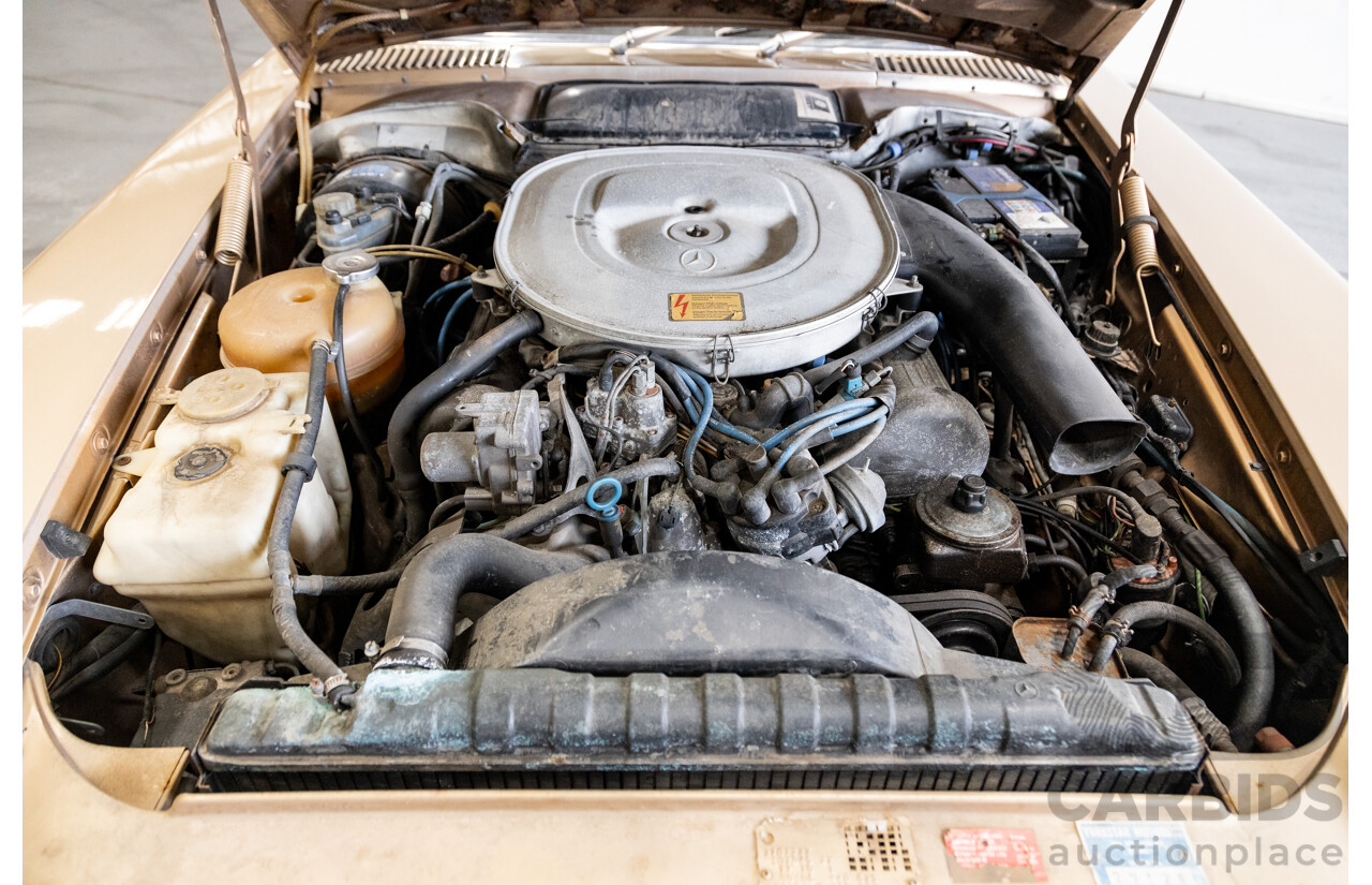 10/1983 Mercedes Benz 380 SL 2d Convertible Champagne Metallic V8 3.8L