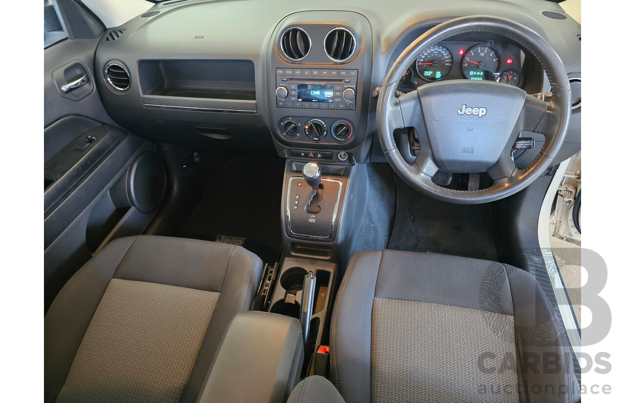 10/2009 Jeep Patriot Sport MK MY09 4d Wagon White 2.4L