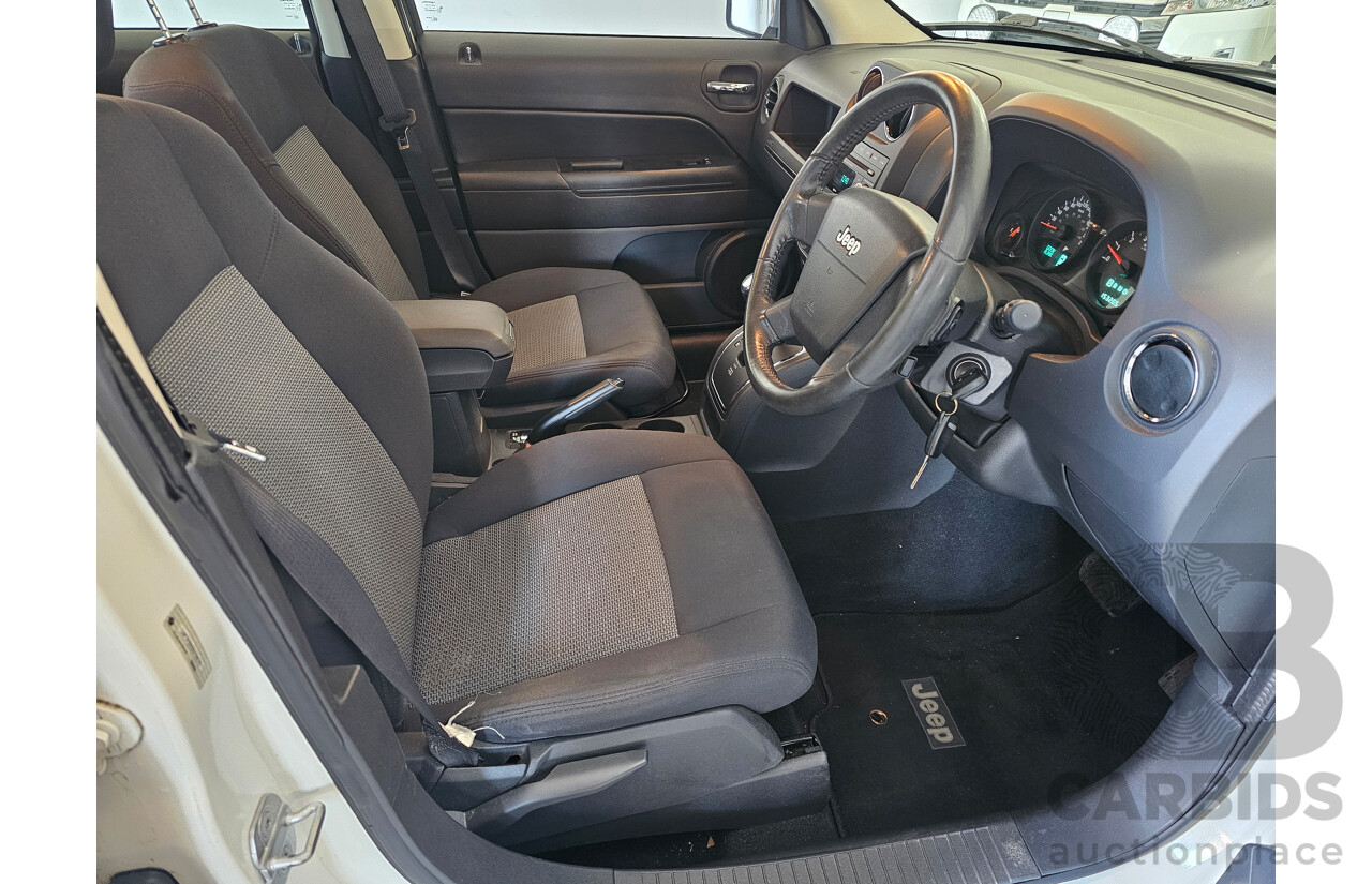 10/2009 Jeep Patriot Sport MK MY09 4d Wagon White 2.4L