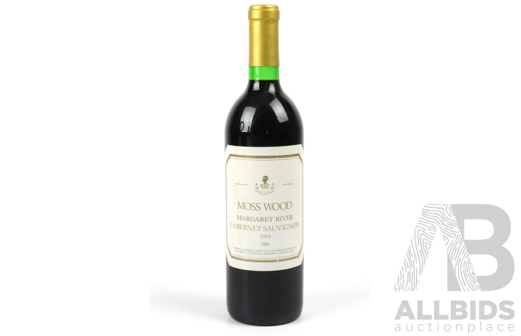 Mosswood Margaret River Cabernet Sauvignon Vintage 1993