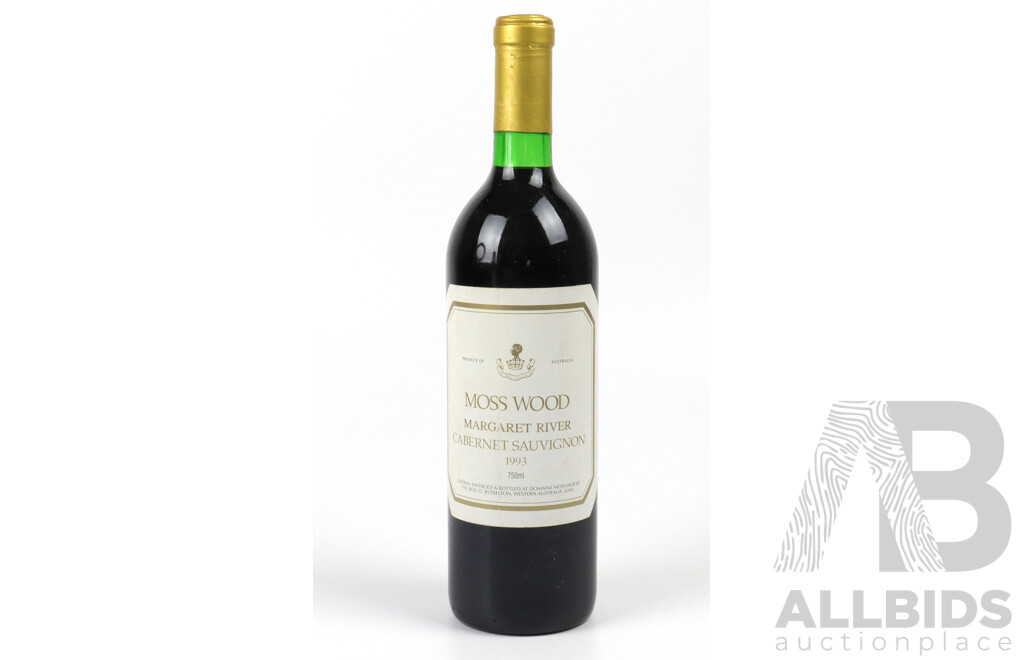Mosswood Margaret River Cabernet Sauvignon Vintage 1993