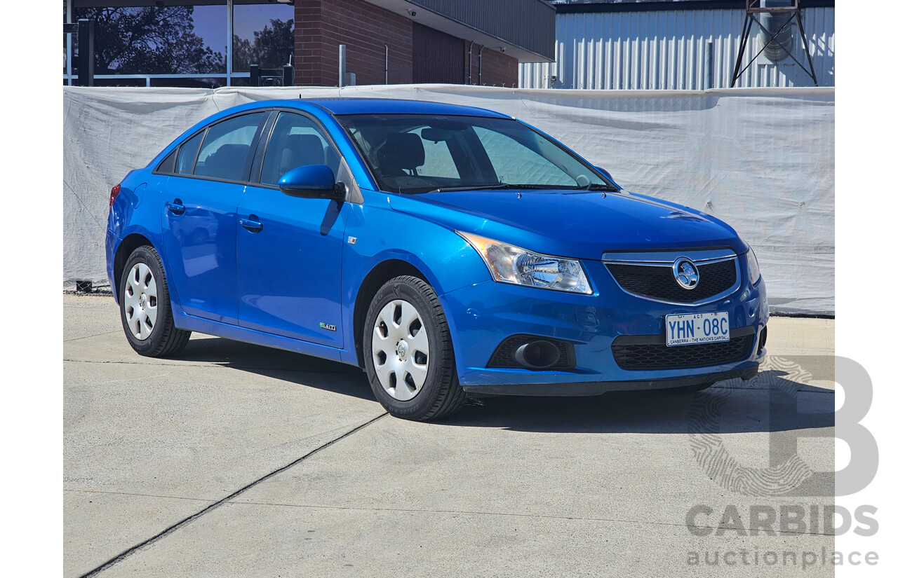 6/2011 Holden Cruze CD JH 4d Sedan Blue 1.4L