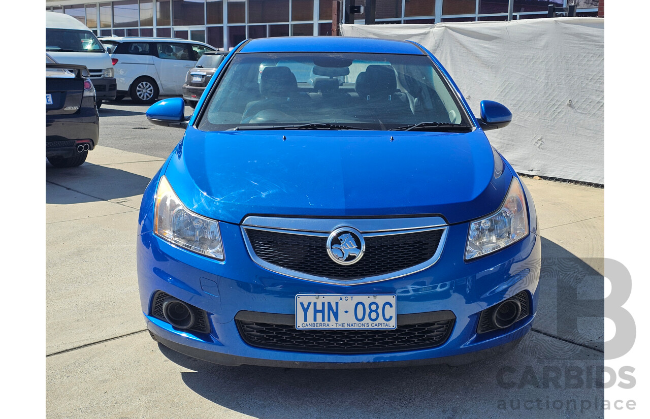 6/2011 Holden Cruze CD JH 4d Sedan Blue 1.4L