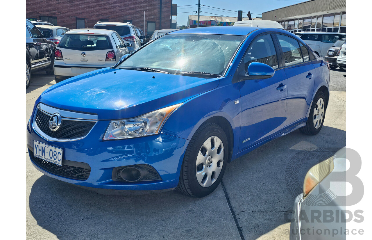 6/2011 Holden Cruze CD JH 4d Sedan Blue 1.4L