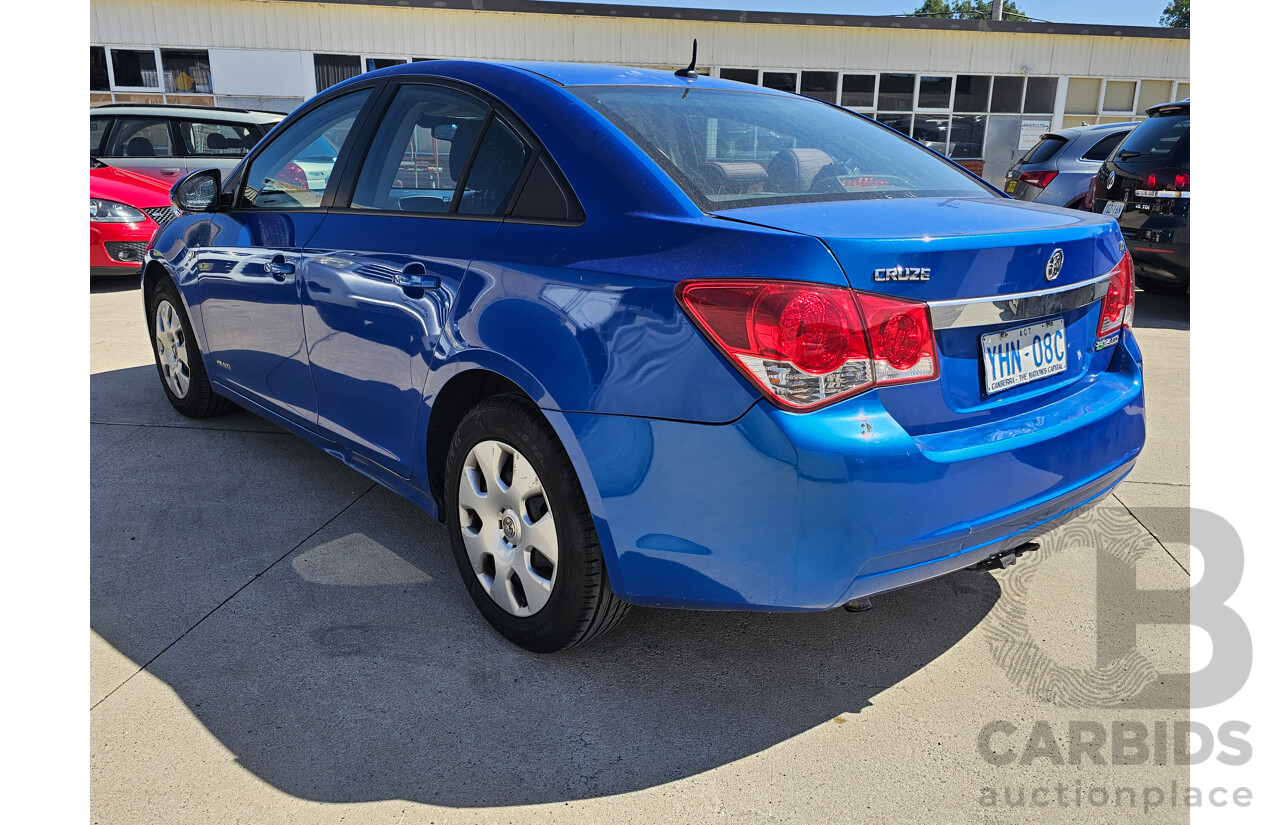 6/2011 Holden Cruze CD JH 4d Sedan Blue 1.4L